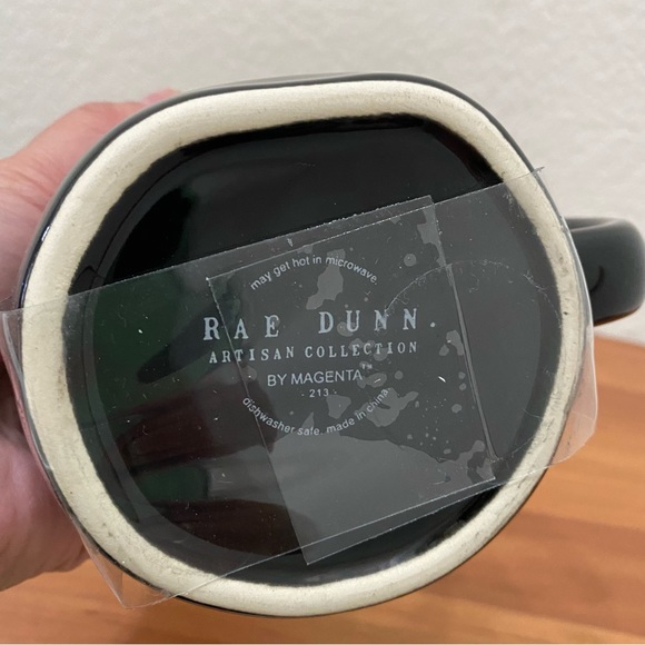 RAE DUNN Hocus Pocus Witch Topper Black Ceramic Halloween Mug - Picture 11 of 11